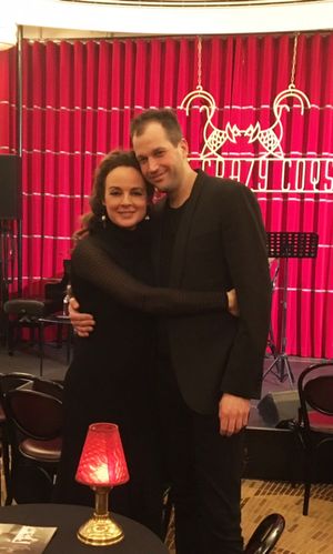 Melissa Errico and Adam Kovacs @ BroadwayWorld Melissa Errico and Adam Kovacs Photo