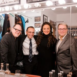 Rocky Noel, Ted Firth, Melissa Errico, and Robbie Rozelle Photo