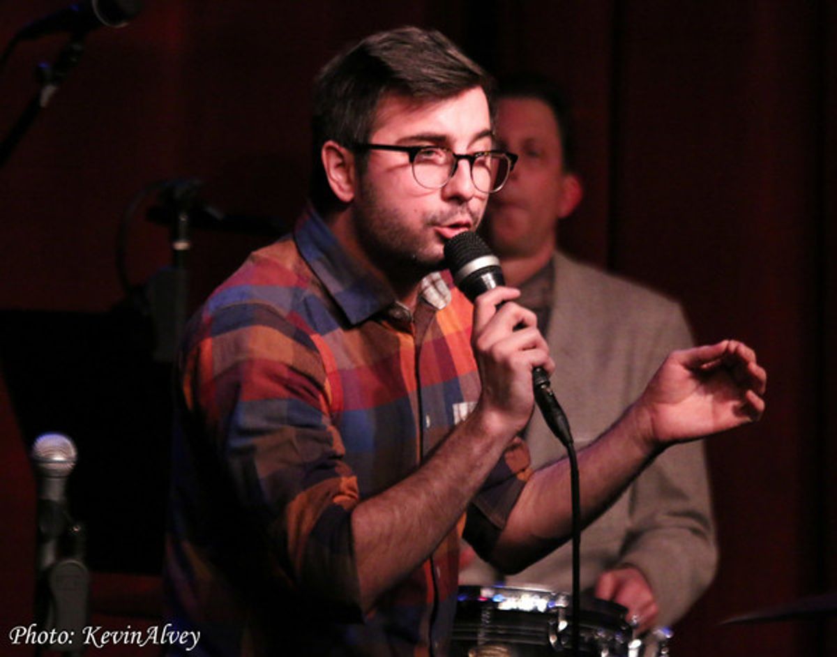 Emerson Boatright at Broadway at Birdlands Presents A Very 'Squigs' Cast Party