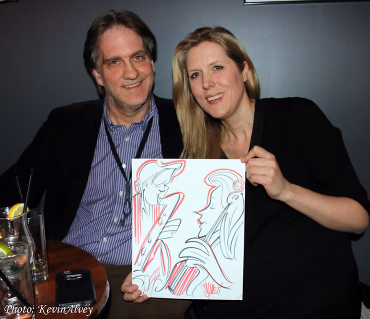 Mark Phaneuf at Broadway at Birdlands Presents A Very 'Squigs' Cast Party