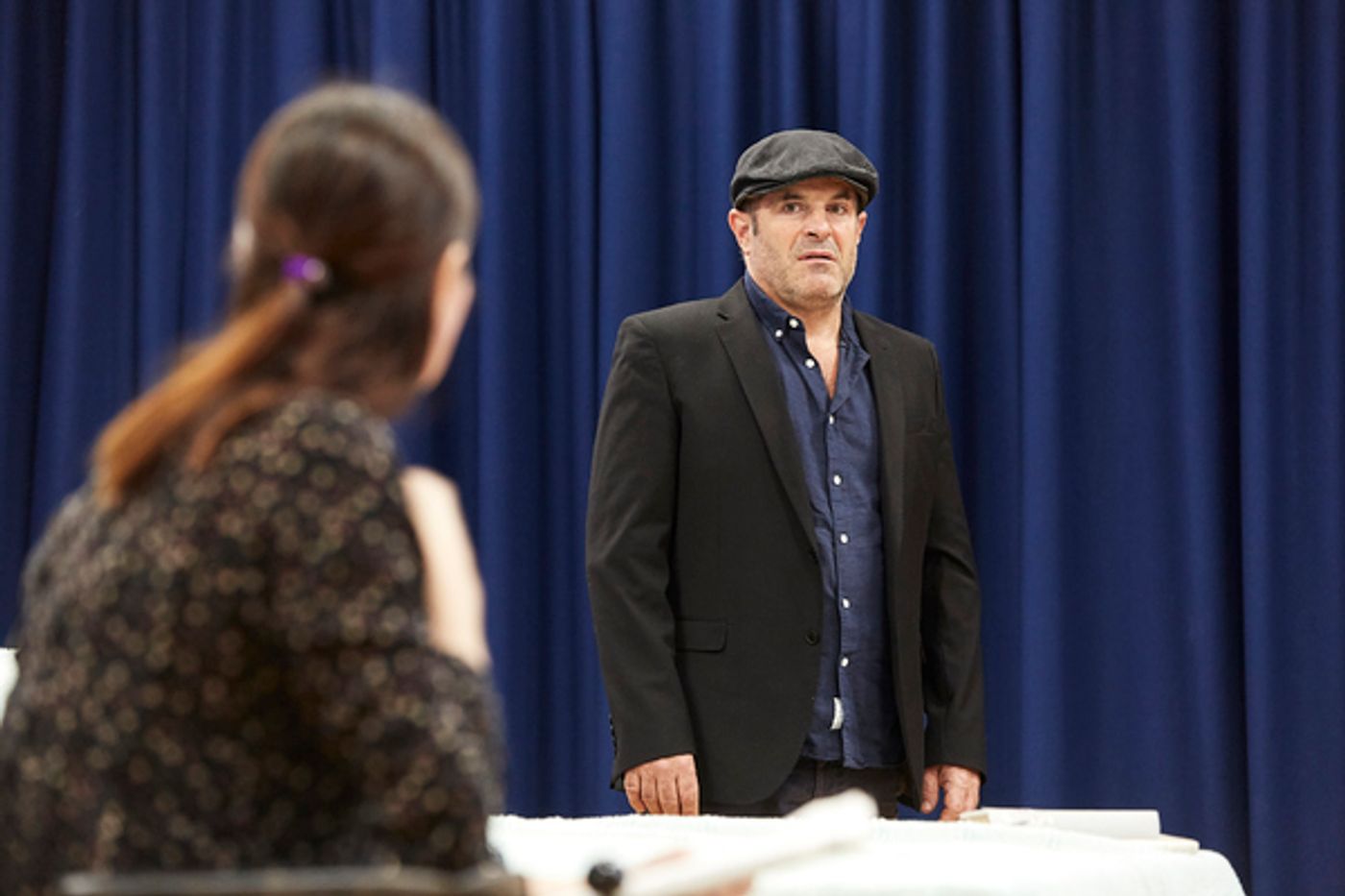 Photo Flash: Inside Rehearsal For BROKEN GLASS at Watford Palace Theatre  Image
