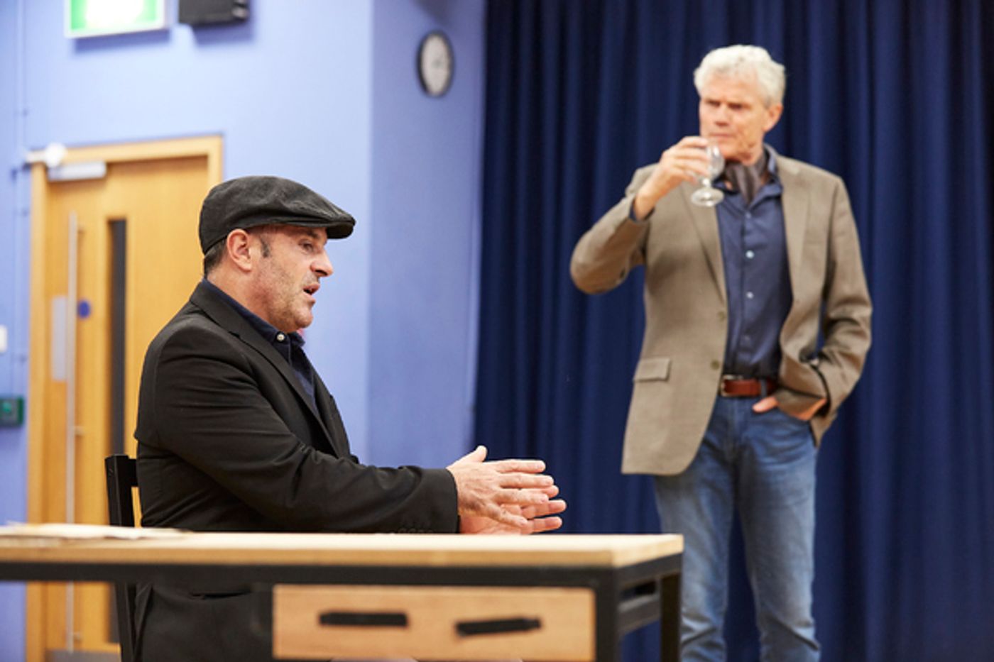 Photo Flash: Inside Rehearsal For BROKEN GLASS at Watford Palace Theatre  Image