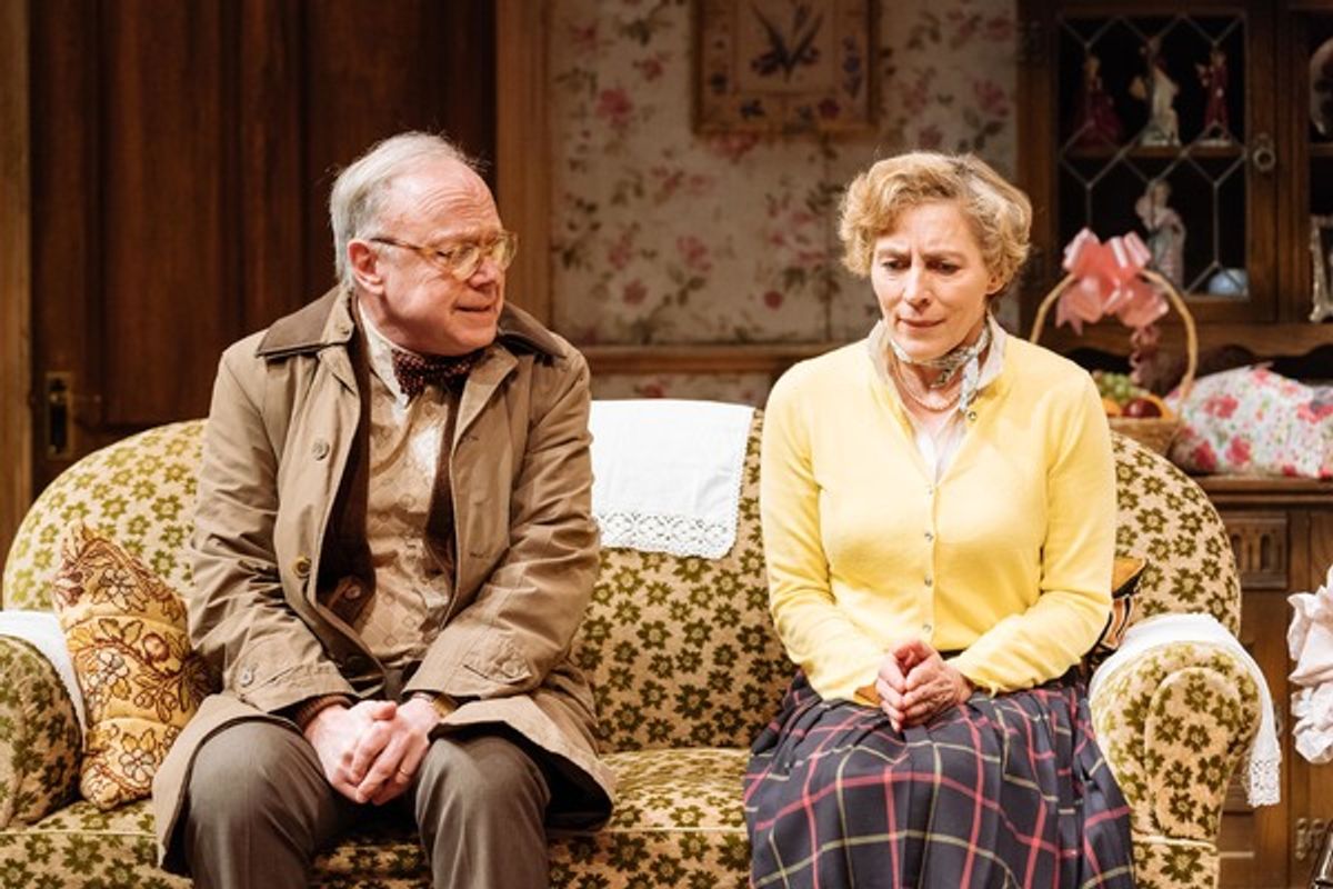 Jonathan Coy (Geoffrey) & Saskia Reeves (Katherine) at 