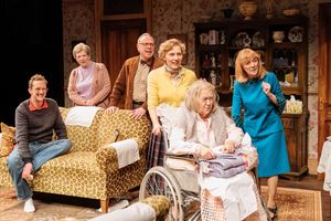  Leo Bill (Michael), Marjorie Yates (Mrs Jackson), Jonathan Coy (Geoffrey), Saskia Re Photo