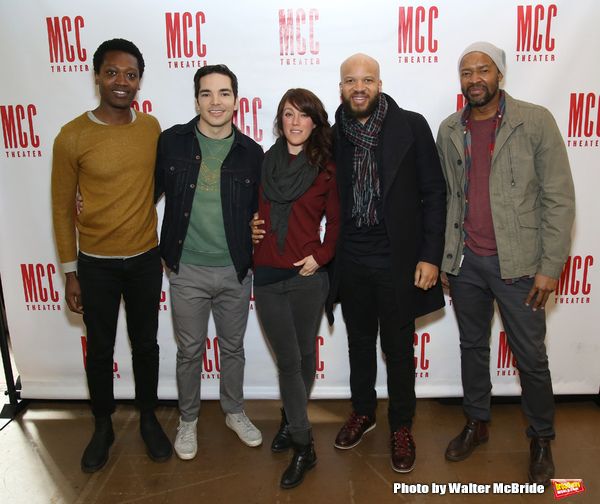 Ato Blankson-Wood, Juan Castano, Samantha Soule, Glenn Davis and Leon Addison Brown  Photo