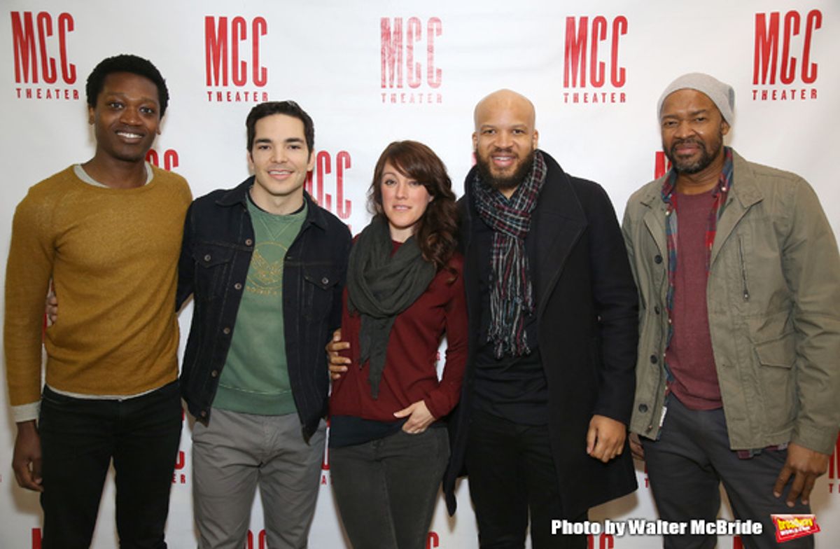 Ato Blankson-Wood, Juan Castano, Samantha Soule, Glenn Davis and Leon Addison Brown at 