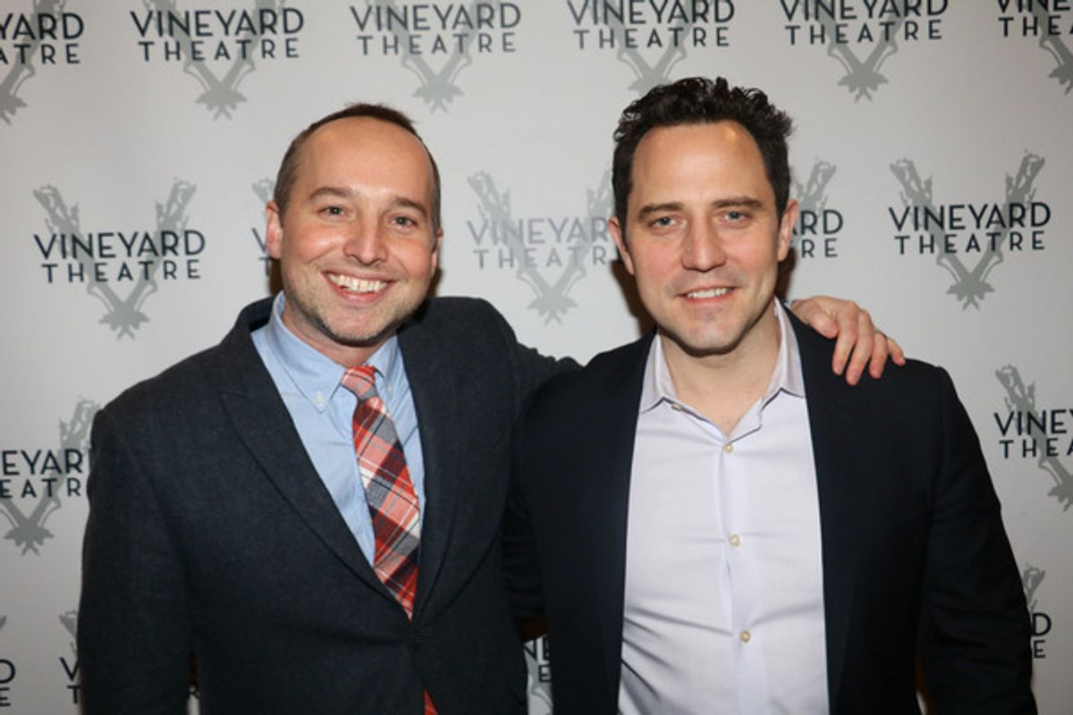 Playwright Jordan Harrison and Director Issac Butler at 