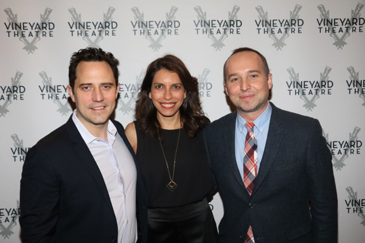 Jordan Harrison, Sarah Stern, and Issac Butler at 