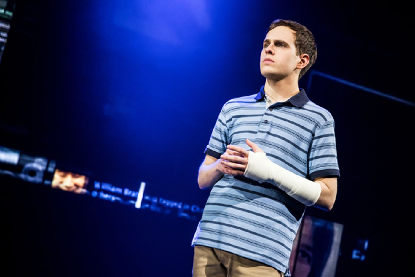 Photo Flash: He's Found! First Look at Broadway's New Evan Hansen, Taylor Trensch  Image