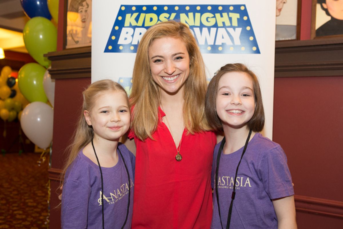 Christy Altomare at Kids Night on Broadway Celebration at 
