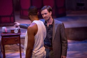 Kyle Brumley as Lodovico, William Oliver Watkins as Othello Photo