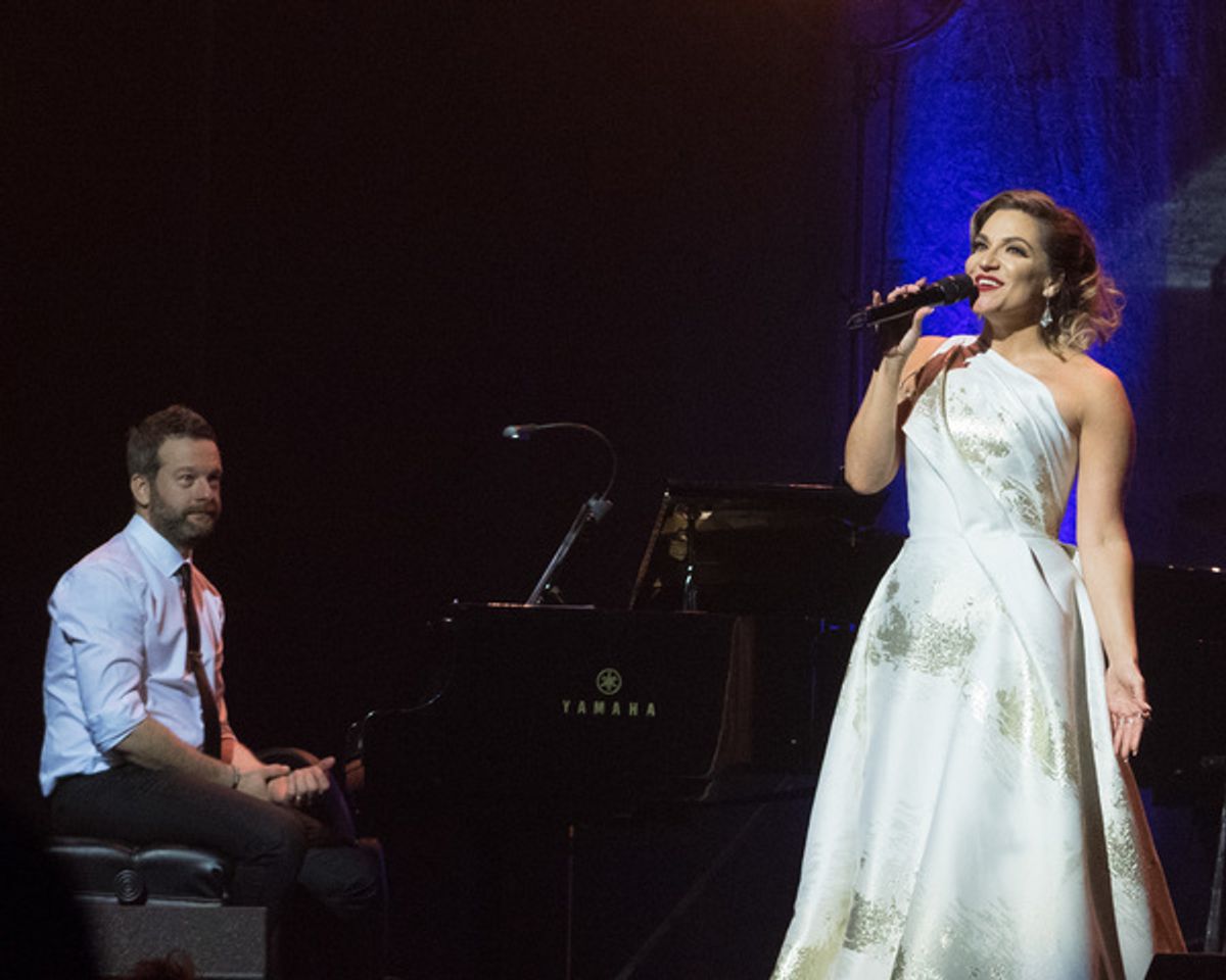 David Cook and Shoshana Bean at 