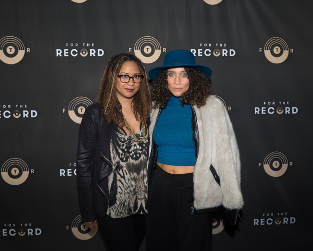 Tracie Thoms and Talia Thiesfield at 