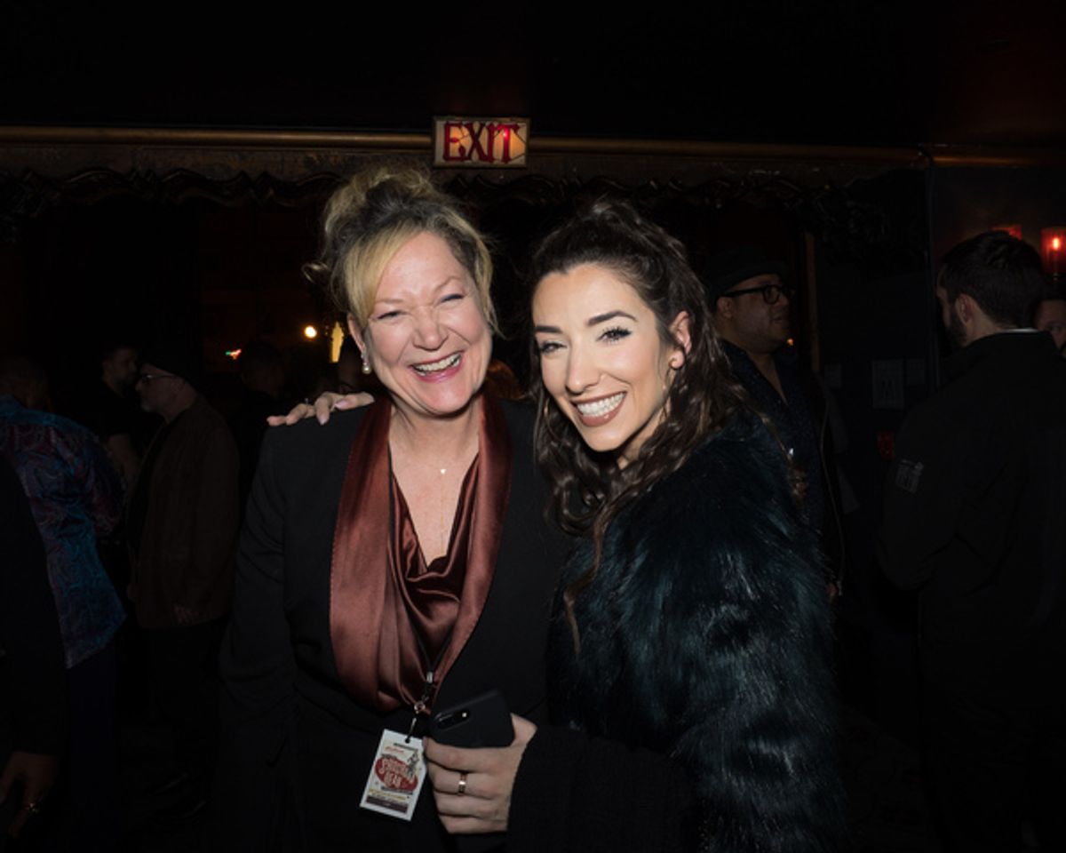 Siobhan O'Neill and Ashley Loren at 