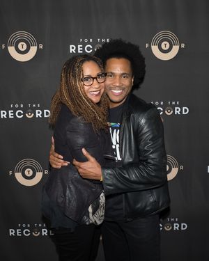Tracie Thoms and Eric B. Anthony @ BroadwayWorld Tracie Thoms and Eric B. Anthony Photo