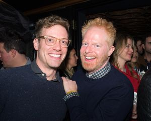 Barrett Foa and Jesse Tyler Ferguson @ BroadwayWorld Barrett Foa and Jesse Tyler Ferguson Photo