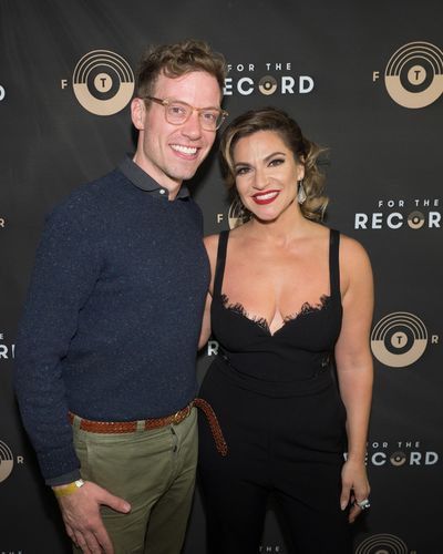 Barrett Foa and Shoshana Bean Photo