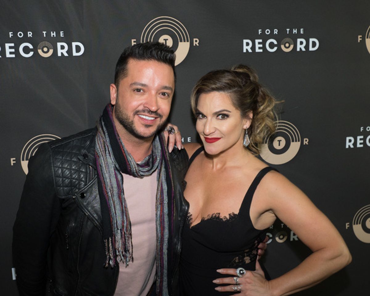Jai Rodriguez and Shoshana Bean at 