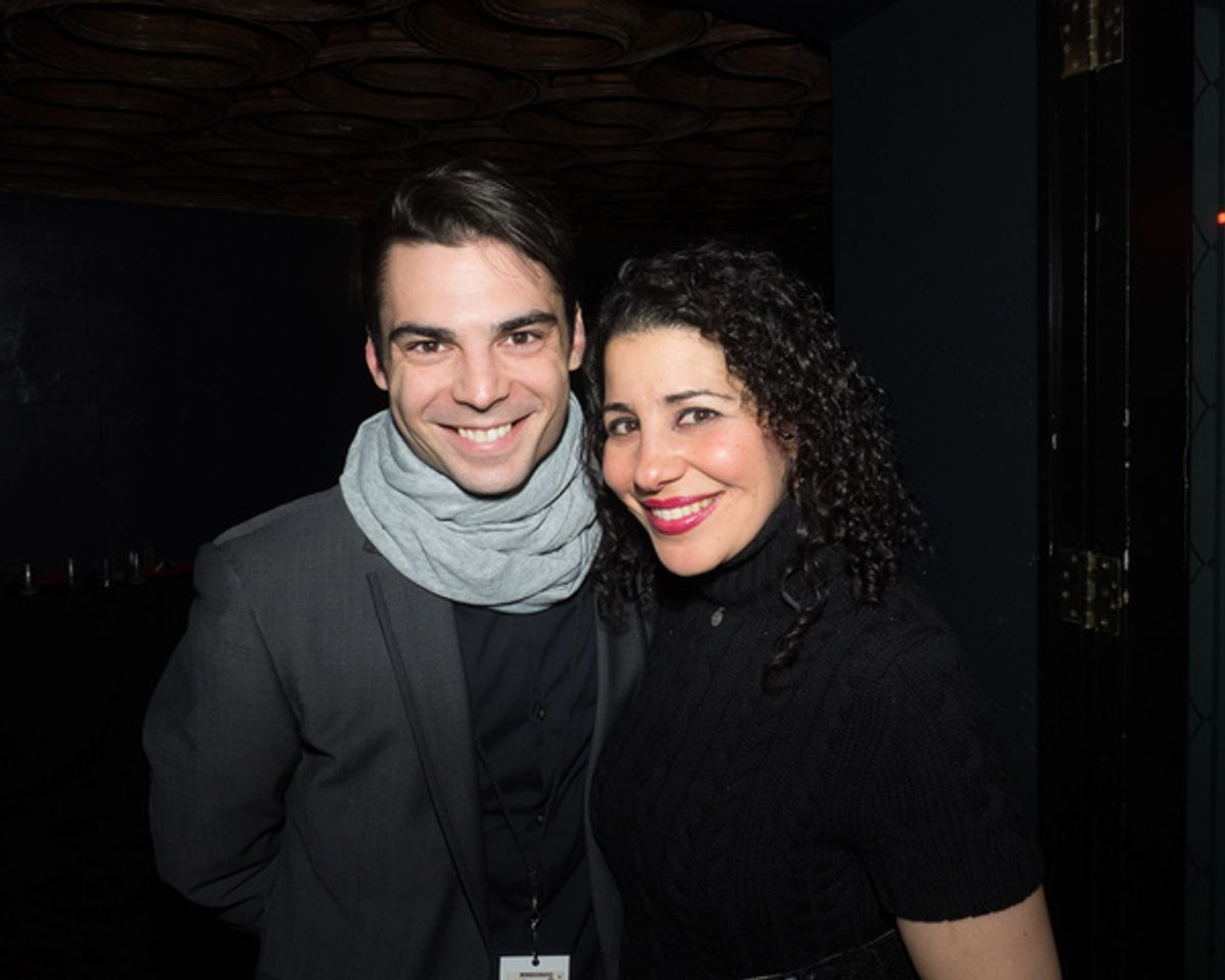 Ben Caron and Julie Garnye at 