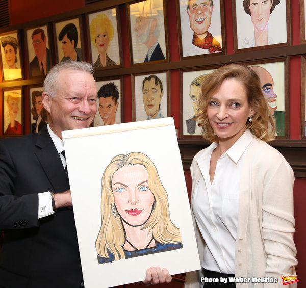 Max Klimavicius with Uma Thurman Photo