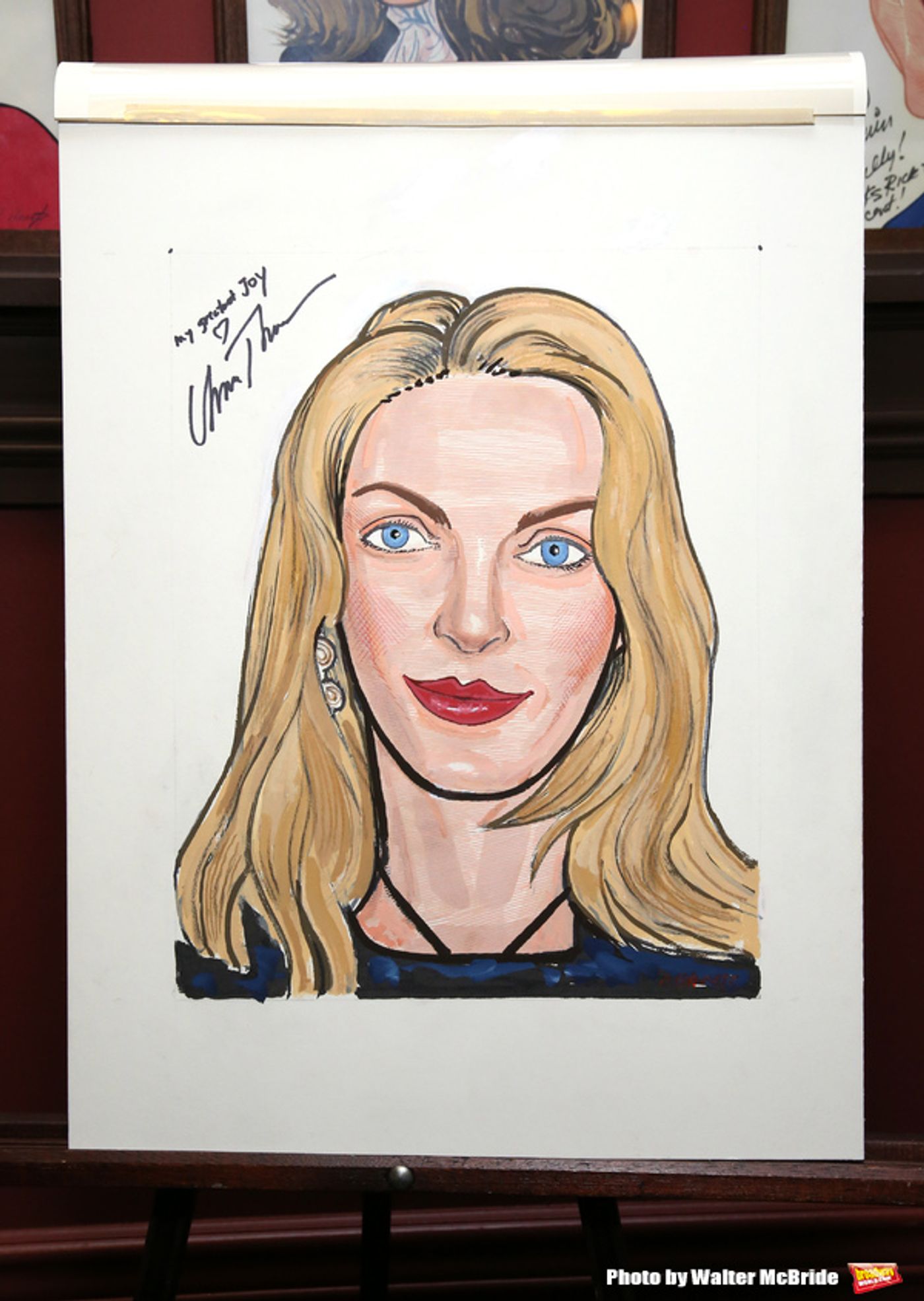 Photo Coverage: The Cast of THE PARISIAN WOMAN Joins Sardi's Wall Of Fame  Image