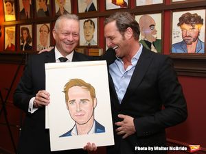 Max Klimavicius with Josh Lucas Photo