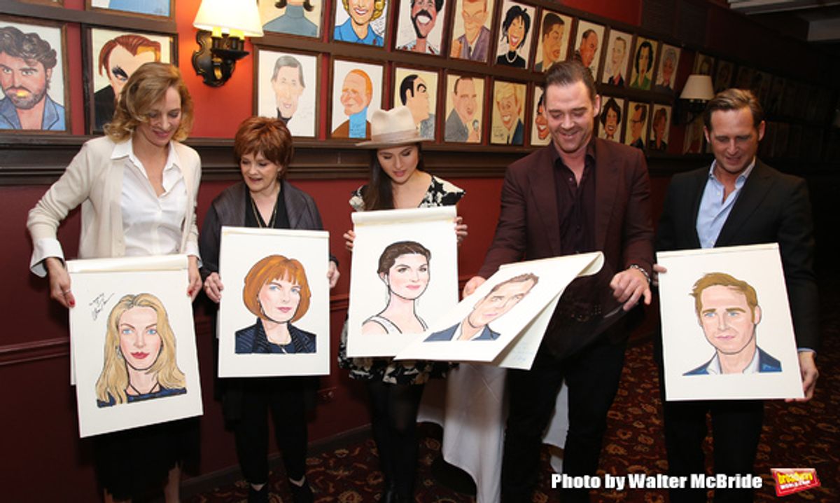 Uma Thurman, Blair Brown, Phillipa Soo, Marton Csokas and Josh Lucas  at 