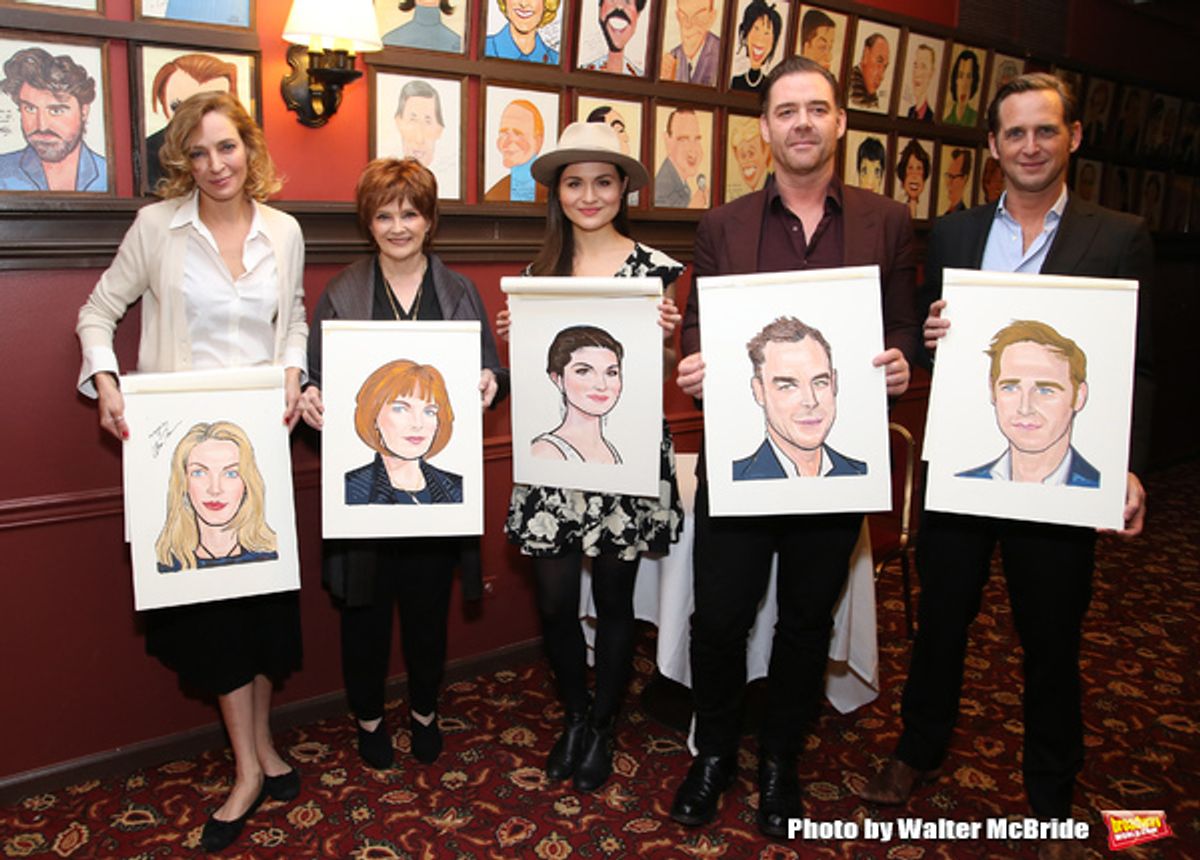 Uma Thurman, Blair Brown, Phillipa Soo, Marton Csokas and Josh Lucas at 