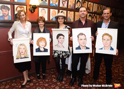 Uma Thurman, Blair Brown, Phillipa Soo, Marton Csokas and Josh Lucas Photo