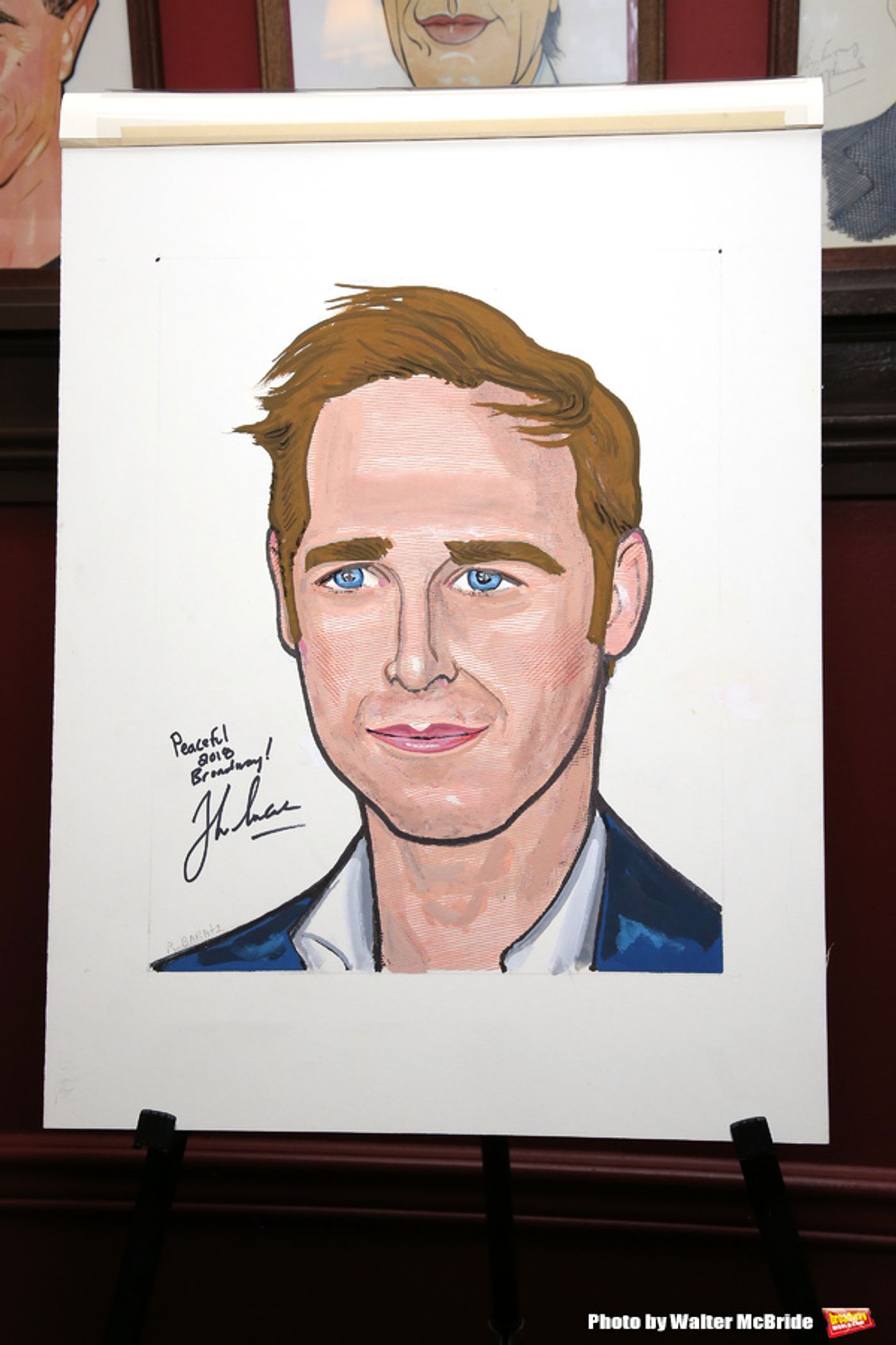 Photo Coverage: The Cast of THE PARISIAN WOMAN Joins Sardi's Wall Of Fame  Image