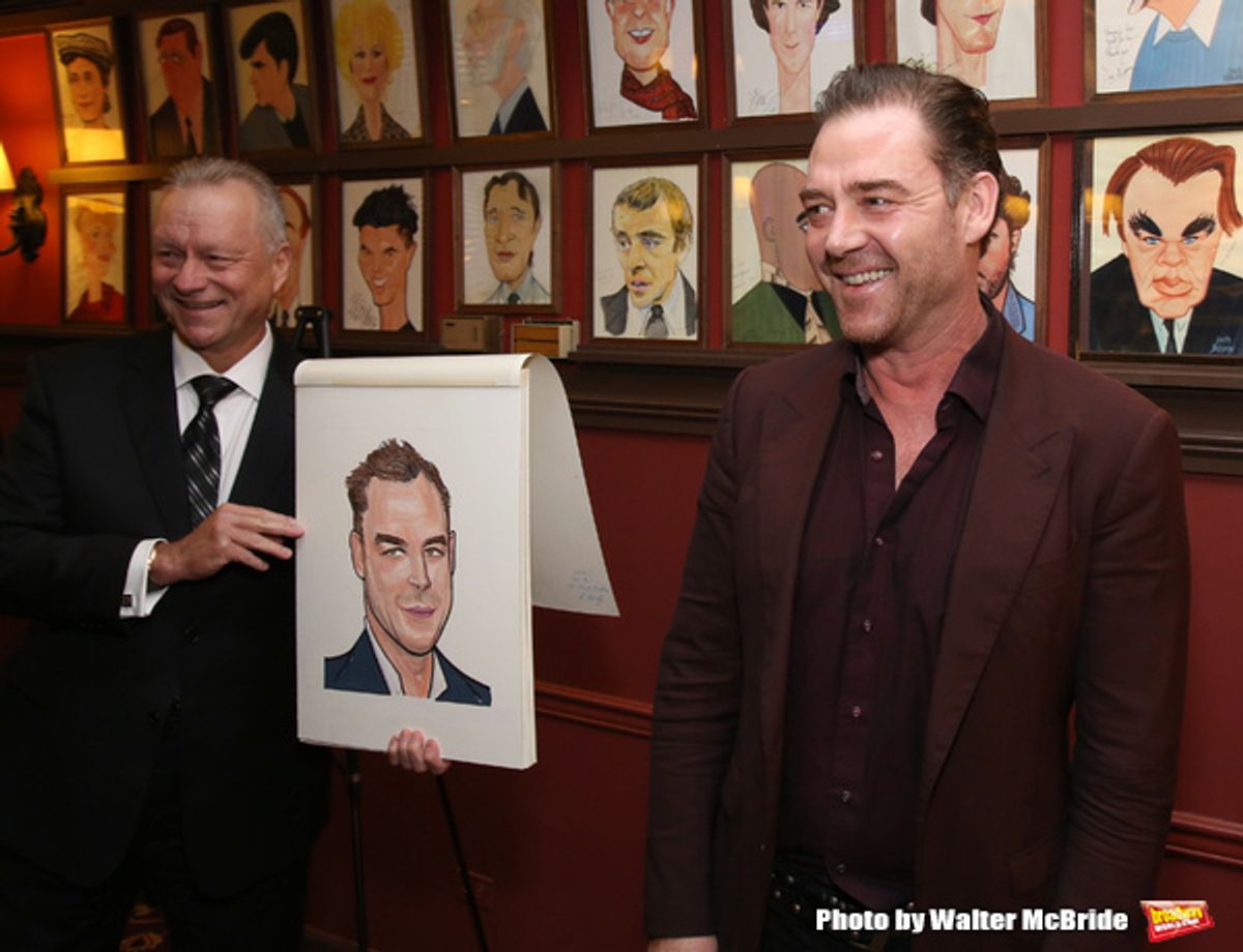 Max Klimavicius with Marton Csokas at 