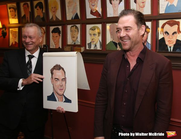 Max Klimavicius with Marton Csokas Photo