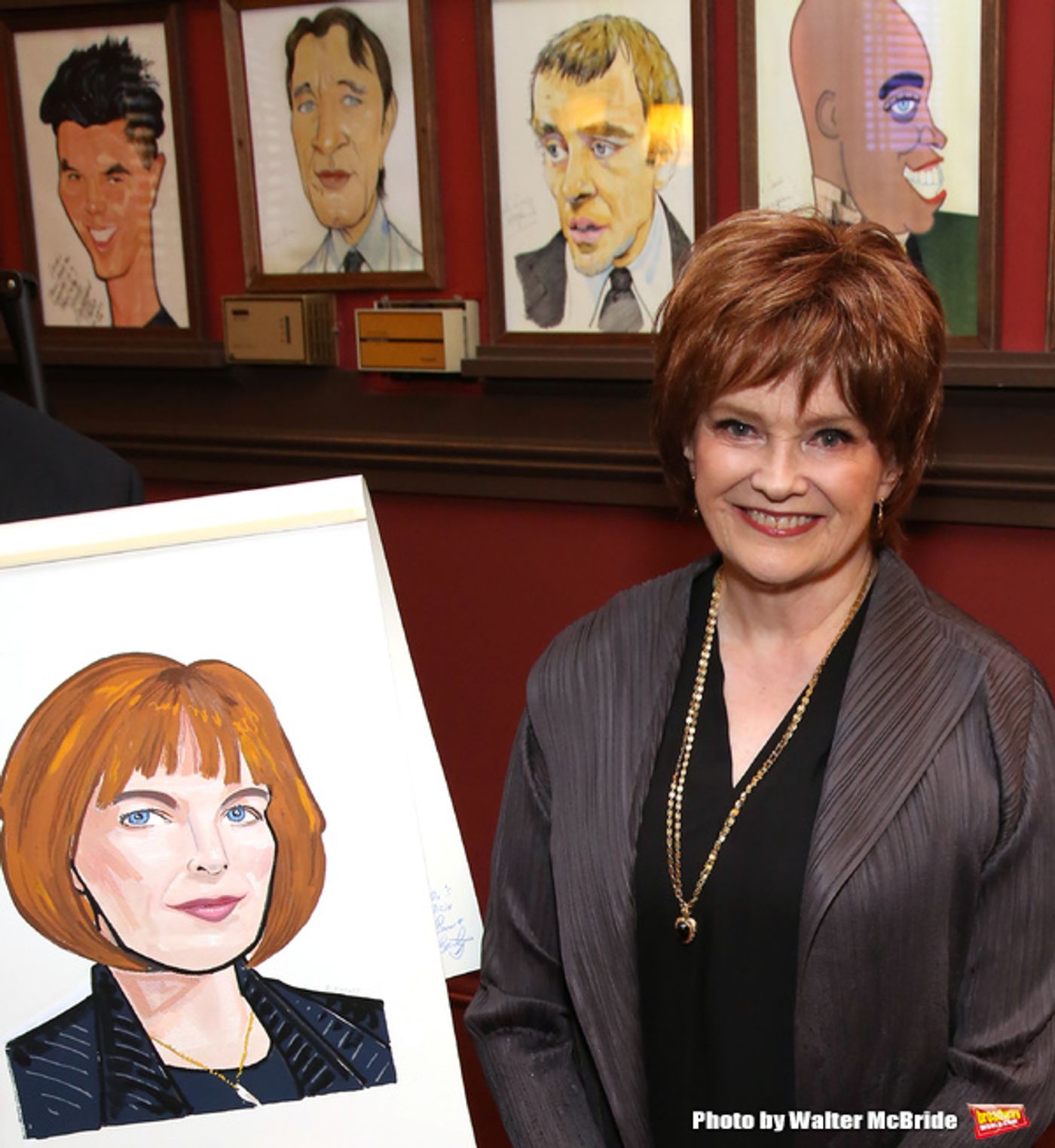 Photo Coverage: The Cast of THE PARISIAN WOMAN Joins Sardi's Wall Of Fame  Image