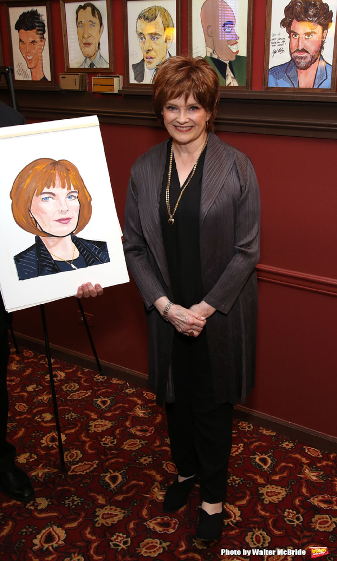 Photo Coverage: The Cast of THE PARISIAN WOMAN Joins Sardi's Wall Of Fame  Image