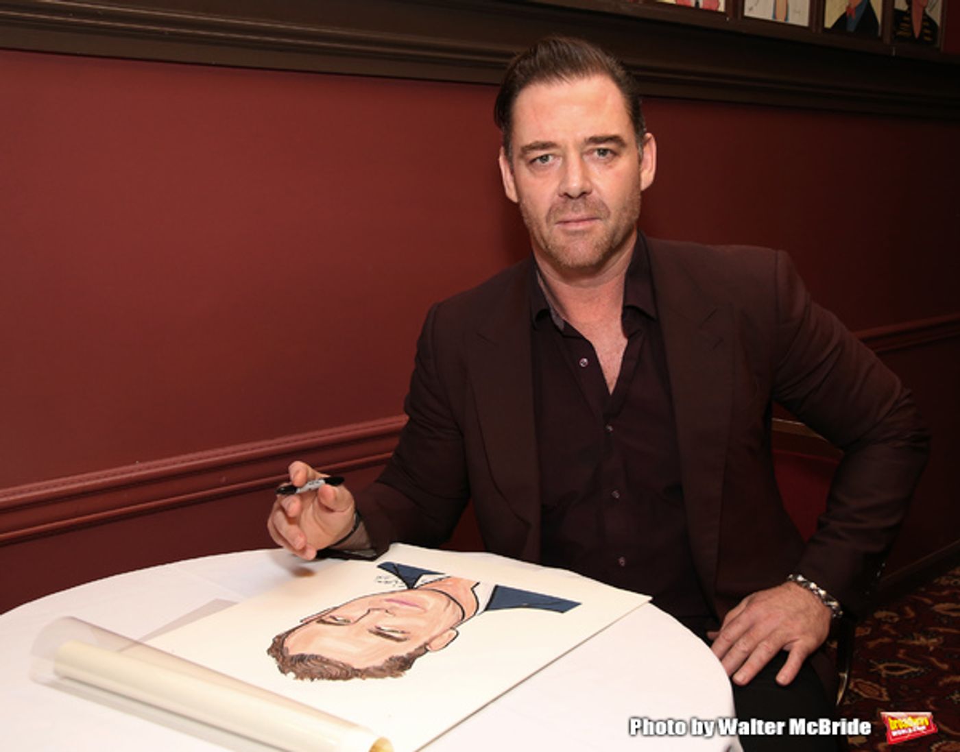 Photo Coverage: The Cast of THE PARISIAN WOMAN Joins Sardi's Wall Of Fame  Image