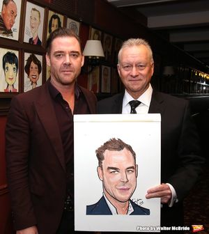 Max Klimavicius with Marton Csokas Photo