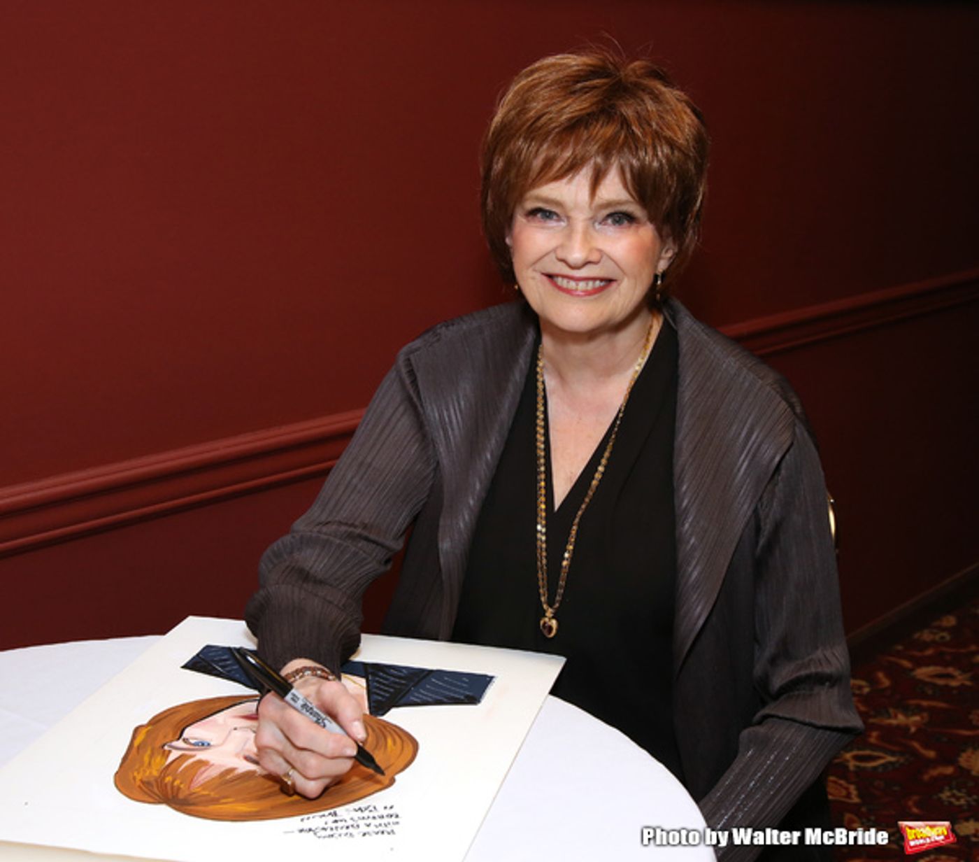 Photo Coverage: The Cast of THE PARISIAN WOMAN Joins Sardi's Wall Of Fame  Image