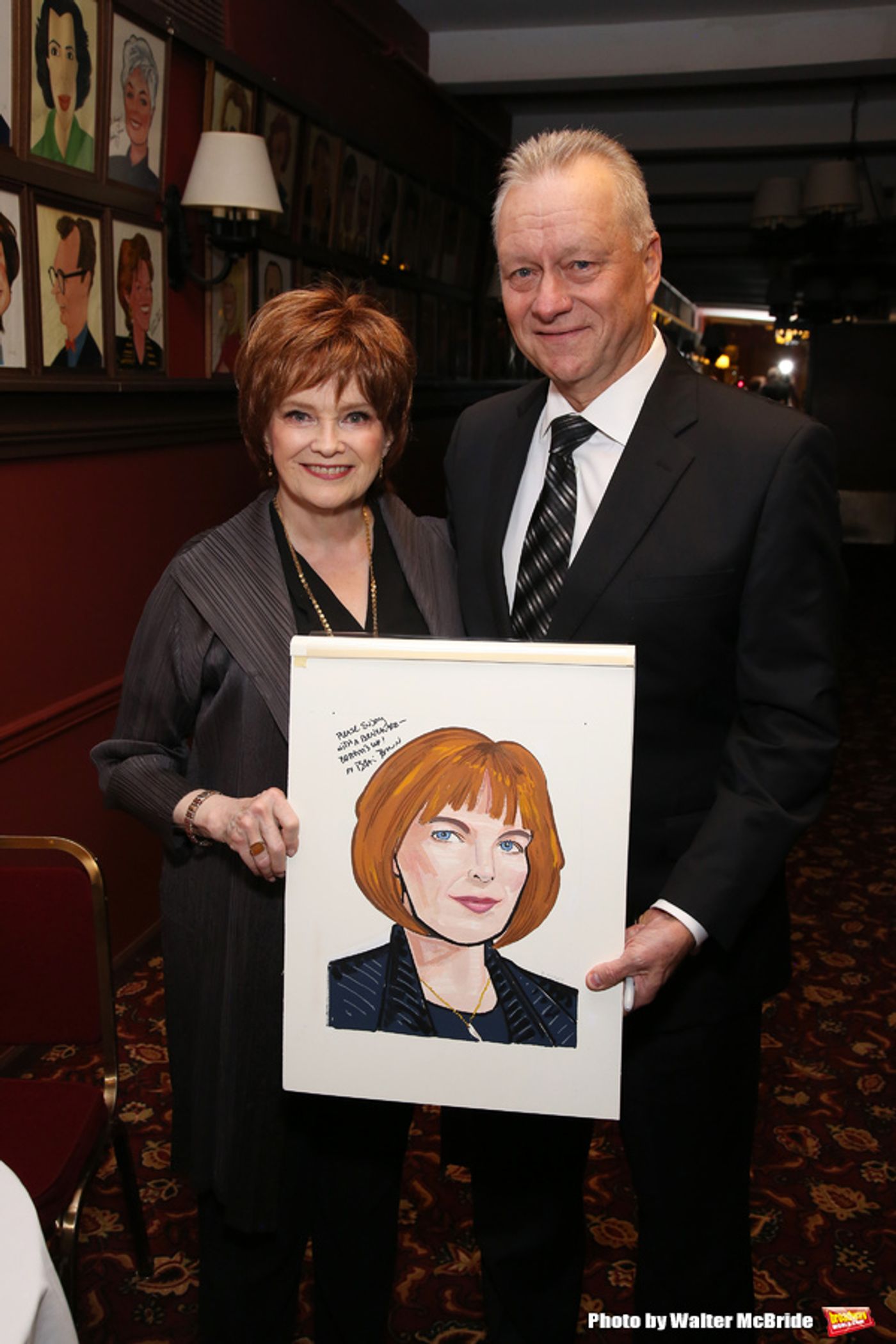 Photo Coverage: The Cast of THE PARISIAN WOMAN Joins Sardi's Wall Of Fame  Image