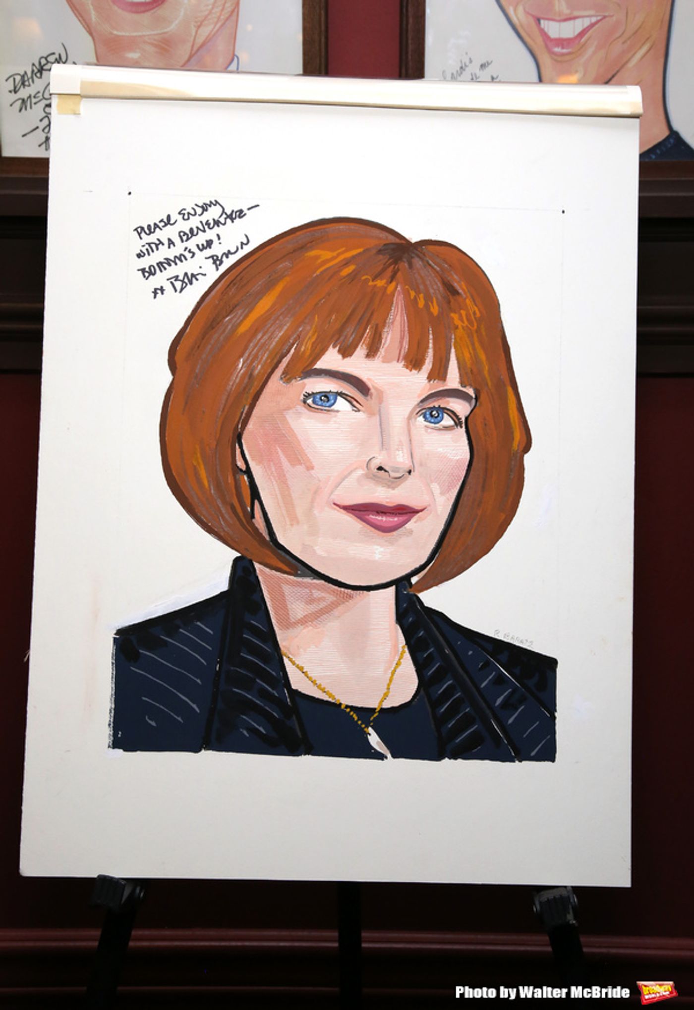 Photo Coverage: The Cast of THE PARISIAN WOMAN Joins Sardi's Wall Of Fame  Image