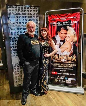 T. Rob Brown (Producer/Marketing Director and Co-Writer), Cindy Sibilsky (Broadway World Reviewer) at AC Hotel by Marriott @ BroadwayWorld T. Rob Brown (Producer/Marketing Director and Co-Writer), Cindy Sibilsky (Broadway Wo Photo