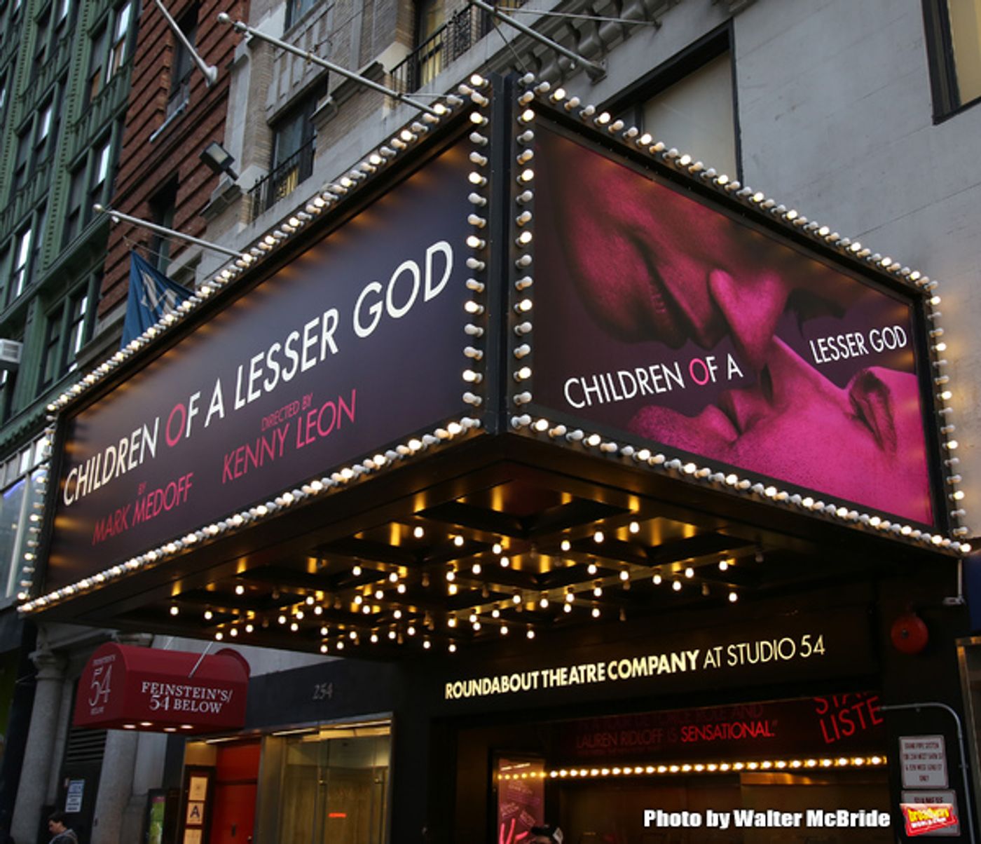 Up on the Marquee: CHILDREN OF A LESSER GOD  Image