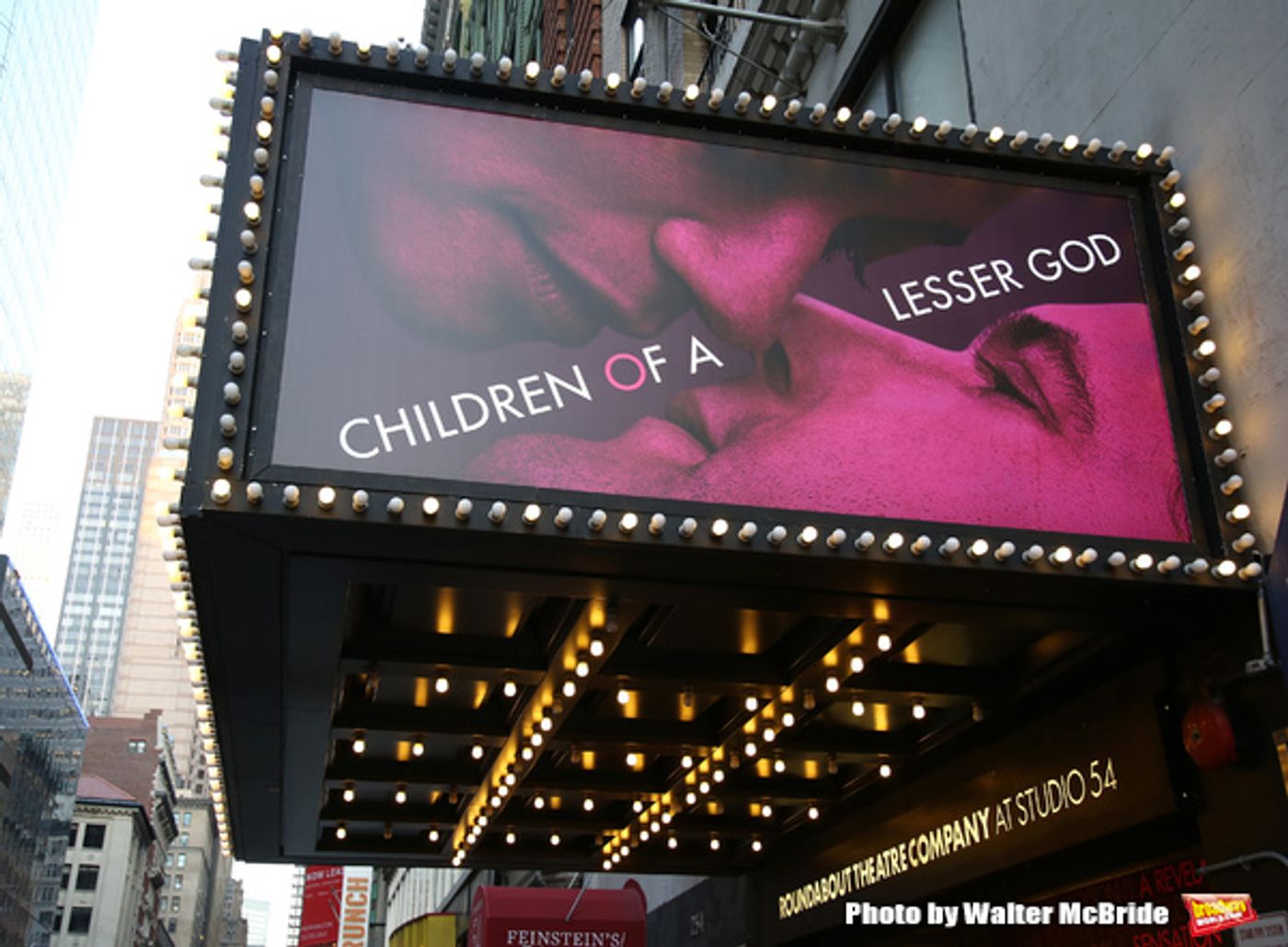 Up on the Marquee: CHILDREN OF A LESSER GOD  Image