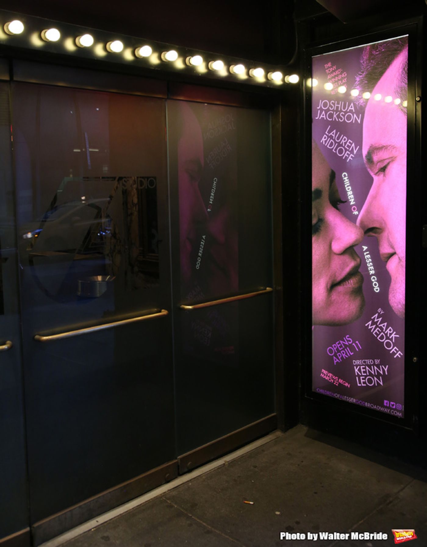 Up on the Marquee: CHILDREN OF A LESSER GOD  Image