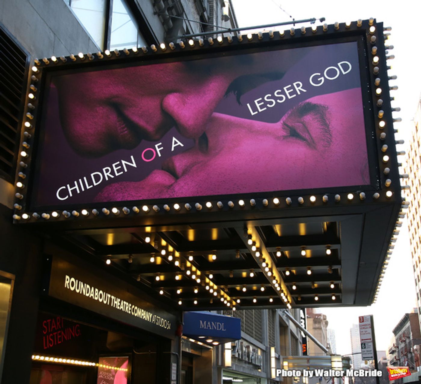 Up on the Marquee: CHILDREN OF A LESSER GOD  Image