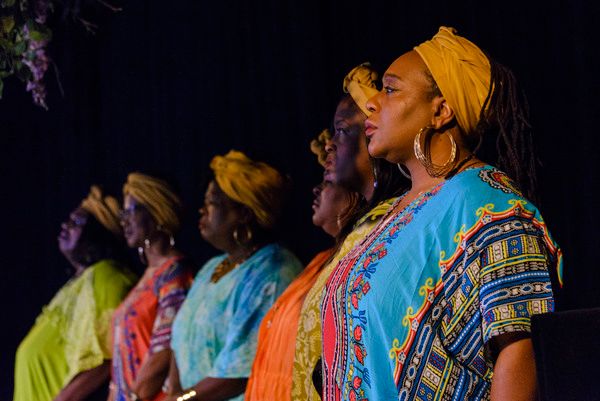 The Gospel Choir: Becky Sanders, Angela Adams, Robin Walker Shanks, Sandy Taylor Hawk Photo