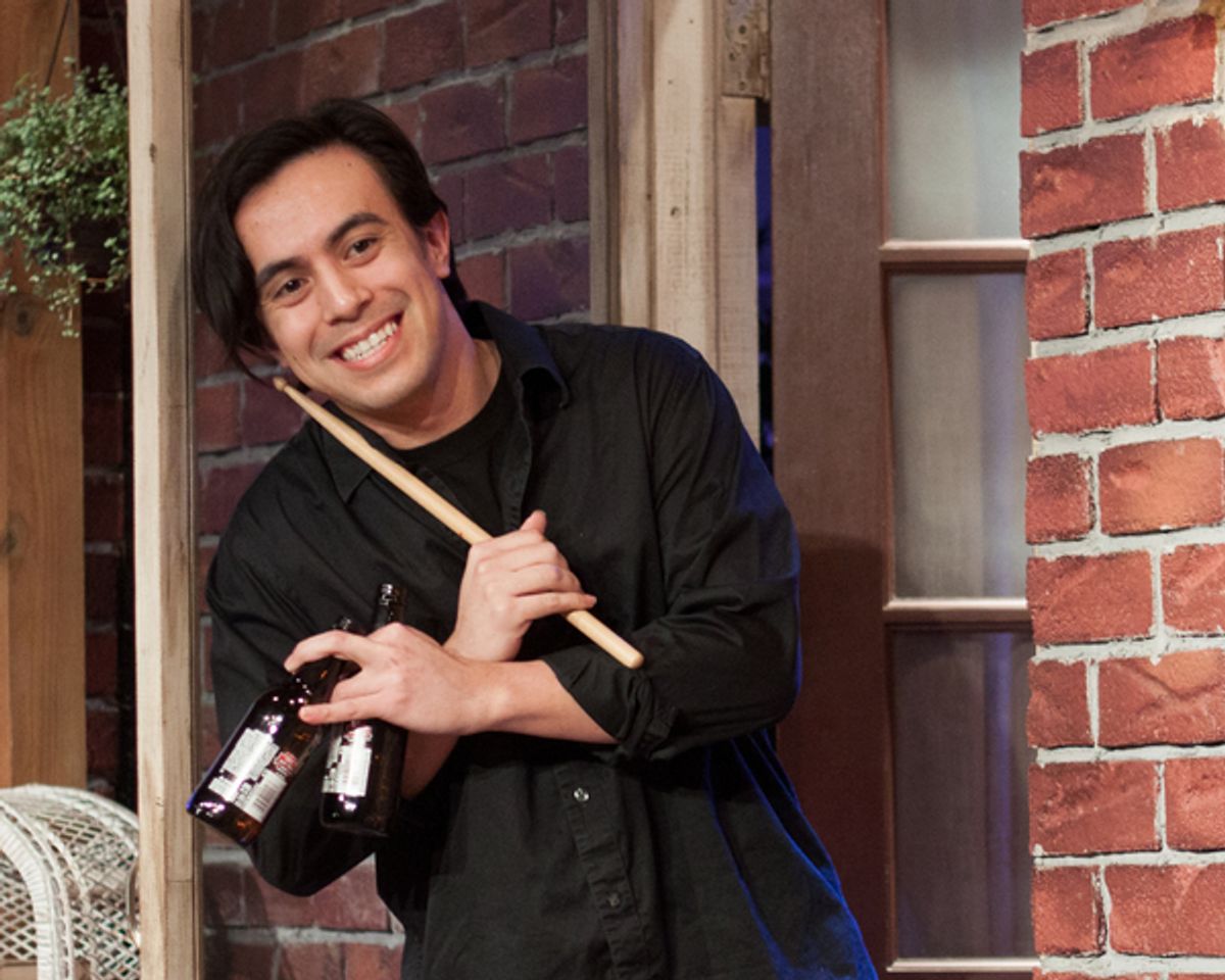 Barry Wright as Hal in Proof at Theater On The Edge  
 at 