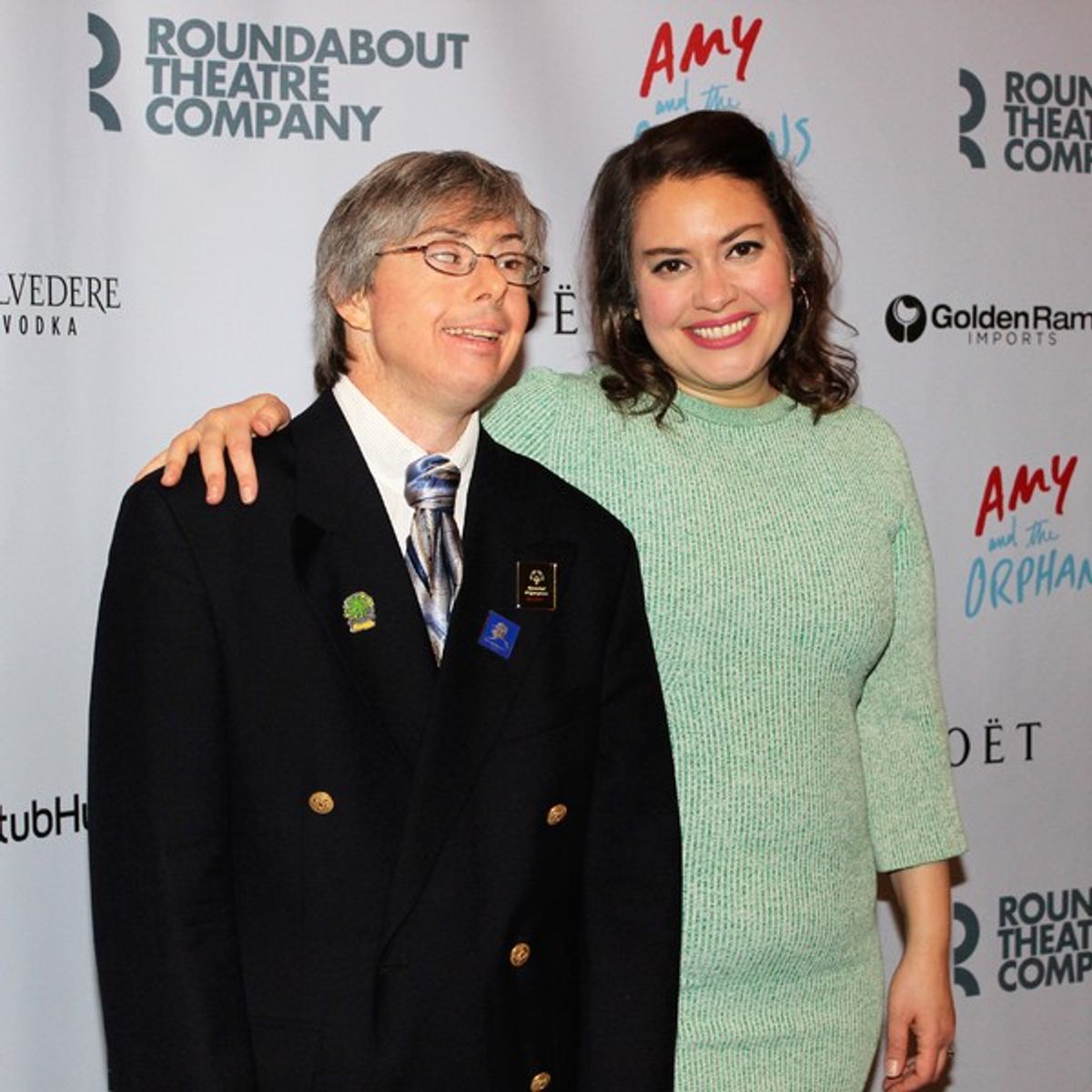 Edward Barbanell and Vanessa Aspillaga at 