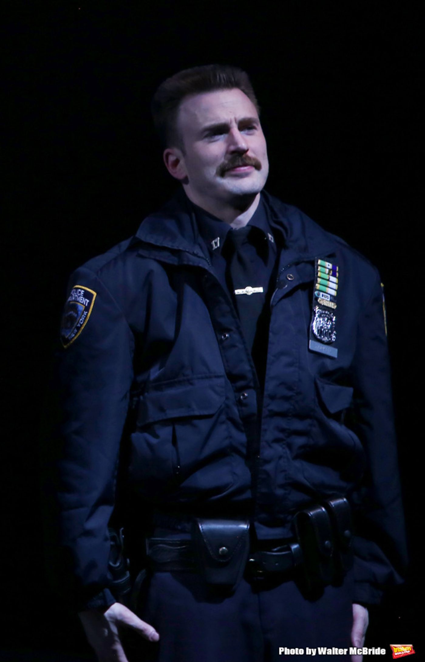 Photo Coverage: Chris Evans, Michael Cera, and the Cast of LOBBY HERO Take Their First Bow  Image