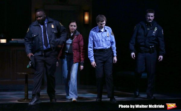 Brian Tyree Henry, Bel Powley, Michael Cera and Chris Evans  Photo