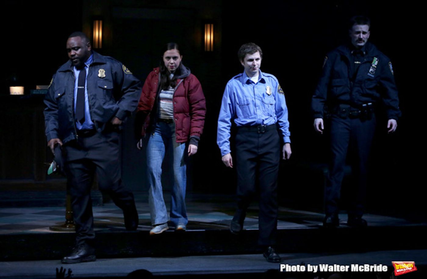 Photo Coverage: Chris Evans, Michael Cera, and the Cast of LOBBY HERO Take Their First Bow Photo Coverage: Chris Evans, Michael Cera, and the Cast of LOBBY HERO Take Their First Bow Image